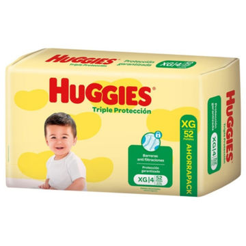 Caja / Pack 6x Toallitas Húmedas Cuidado 4 en 1 Huggies (184